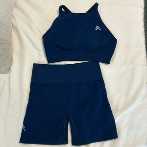 Oner active effortless shorts and high neck bra